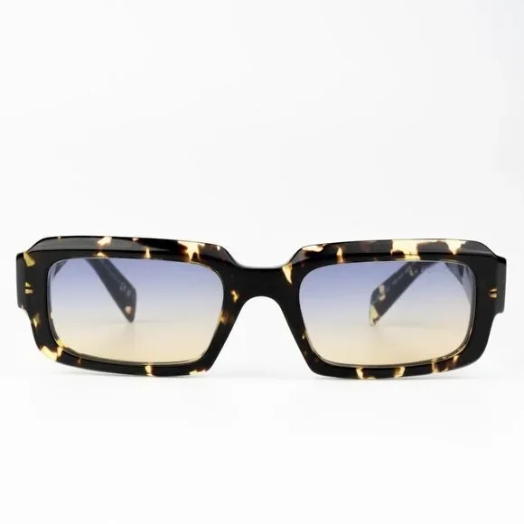 SALE! NEW Prada PR27ZS 16O50E Black Tortoise Gradient Yellow Unisex Sunglasses